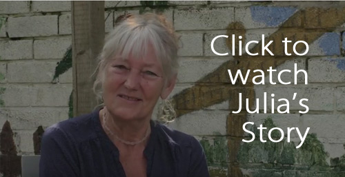 Click the image to watch Julia's Story
